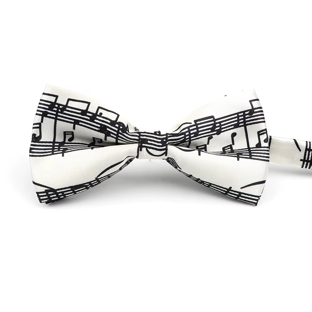 Music Note Parent-Child Bowtie Set Piano Stave Guitar Plaid Family Butterfly Party Dinner Wedding Design Cute Bow Tie Accessory