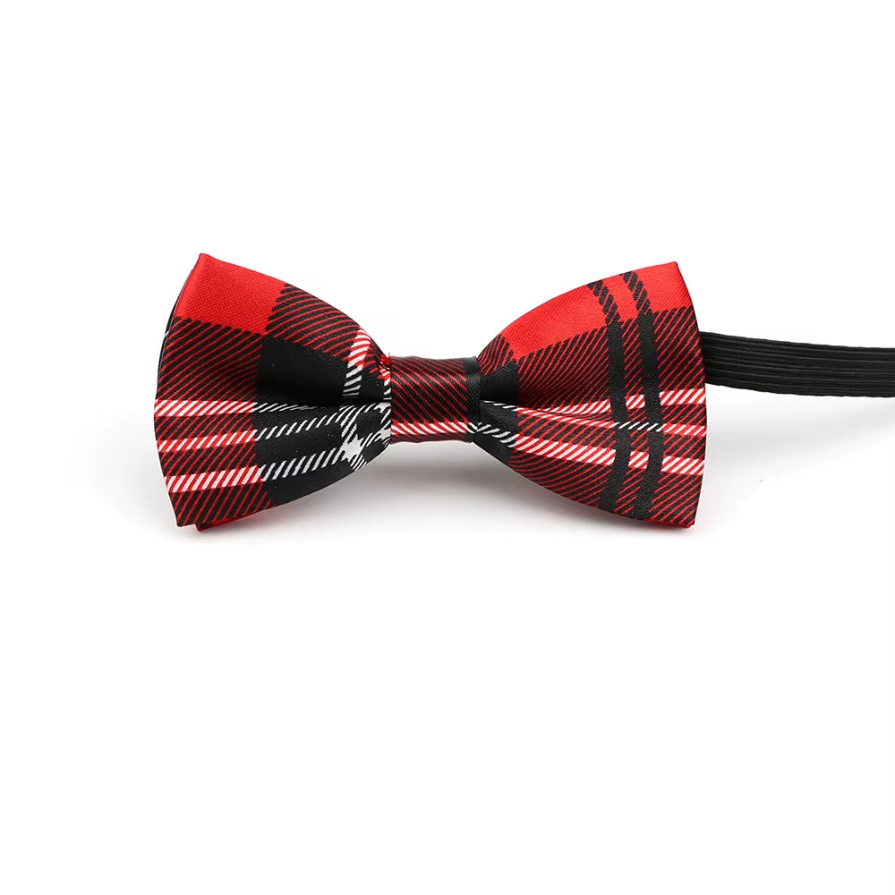 Music Note Parent-Child Bowtie Set Piano Stave Guitar Plaid Family Butterfly Party Dinner Wedding Design Cute Bow Tie Accessory