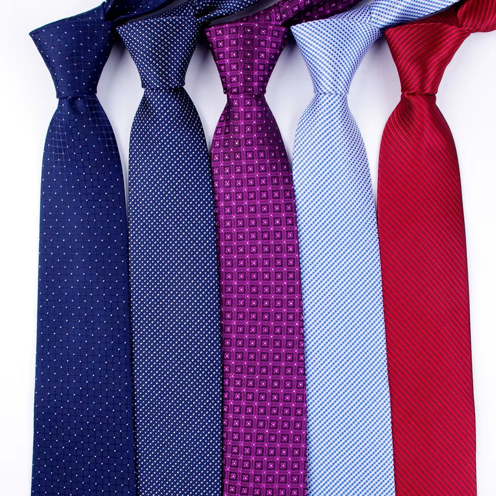 Classic Men Business Formal Wedding Tie 8Cm Stripe Neck Tie Fashion Shirt Dress Accessories