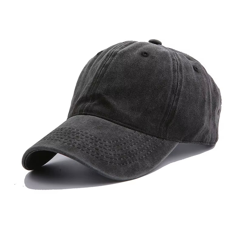 Solid Spring Summer Cap Women Ponytail Baseball Cap Fashion Hats Men Baseball Cap Cotton Outdoor Simple Vintag Visor Casual Cap