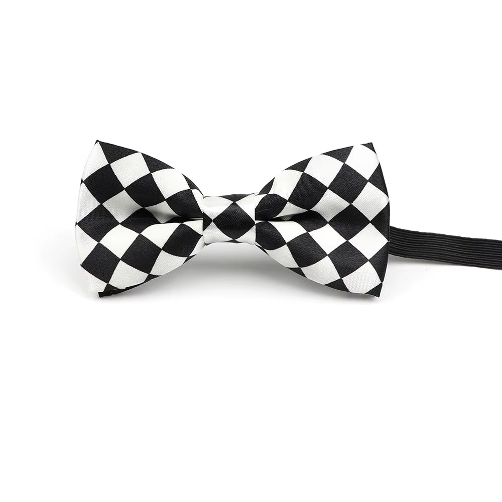 Music Note Parent-Child Bowtie Set Piano Stave Guitar Plaid Family Butterfly Party Dinner Wedding Design Cute Bow Tie Accessory