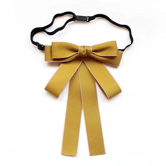 Vintage Fashion Retro Bow Tie Brooch Jewelry Ribbon Party Brooches for Women Girls Coat Suit Shirt Collar Pins Accessories Gifts