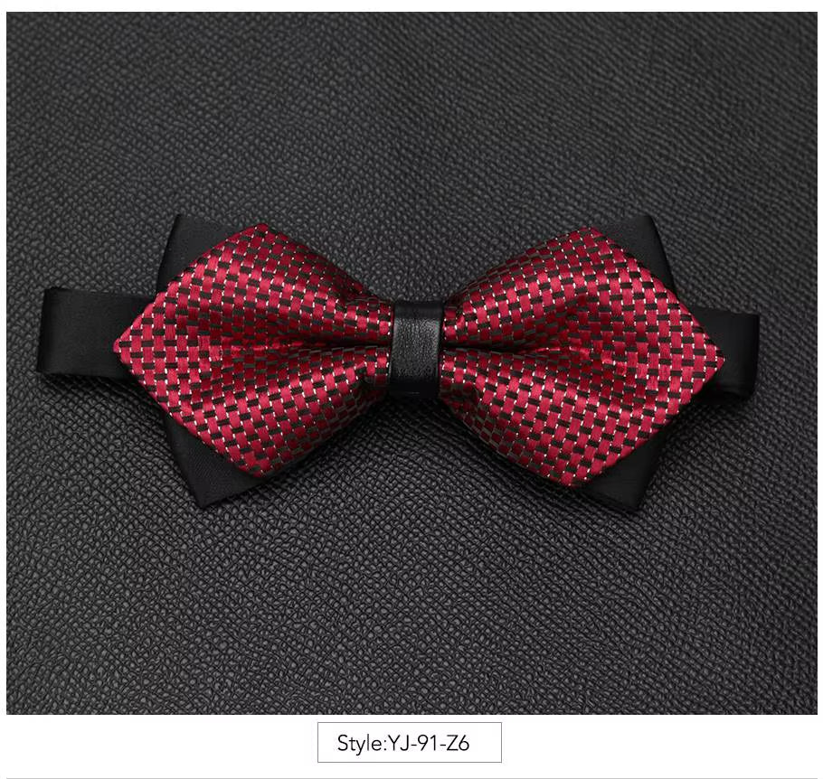 Men Bowtie Newest Butterfly Knot Mens Accessories Luxurious Bow Tie Black Cravat Formal Commercial Suit Wedding Ceremony Ties