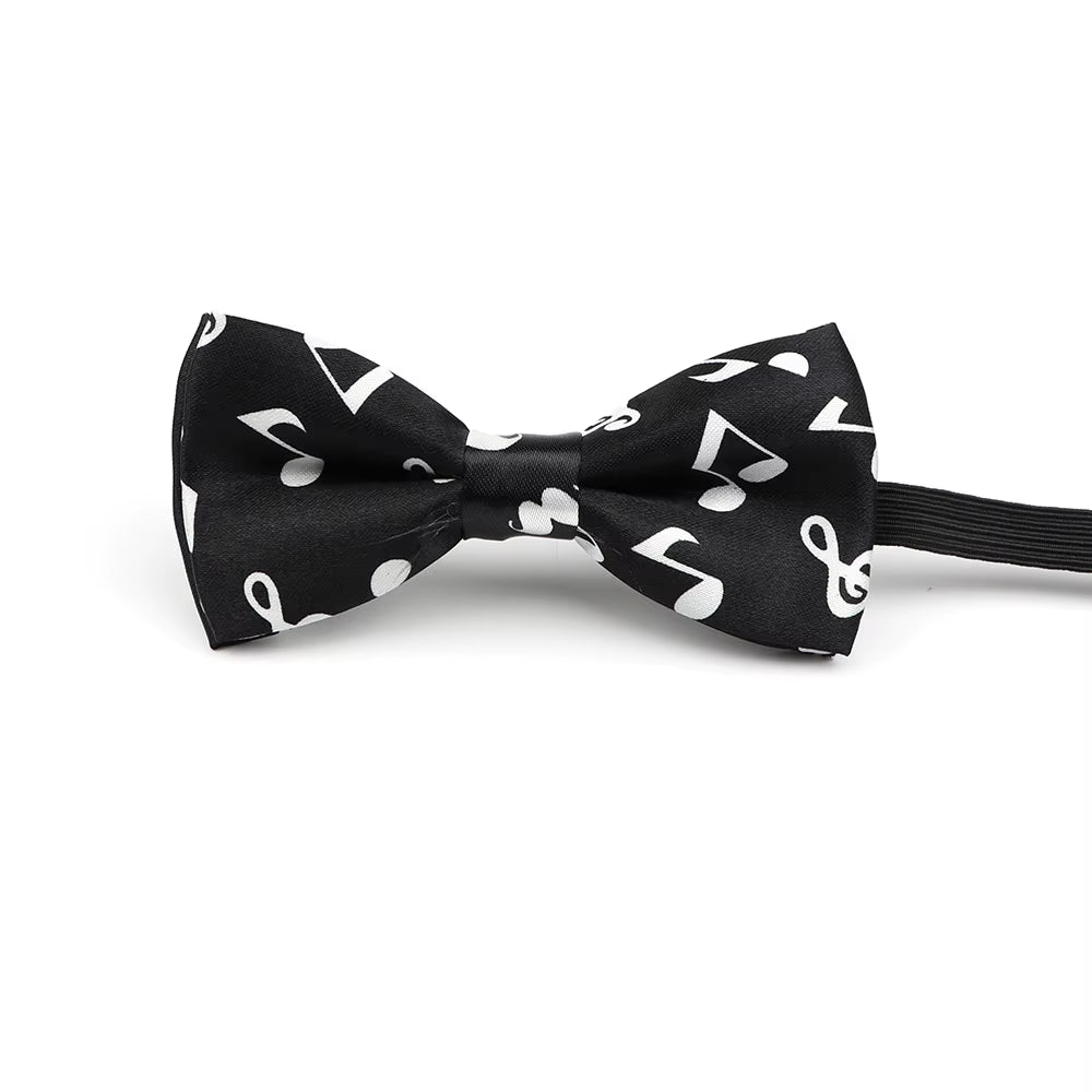 Music Note Parent-Child Bowtie Set Piano Stave Guitar Plaid Family Butterfly Party Dinner Wedding Design Cute Bow Tie Accessory