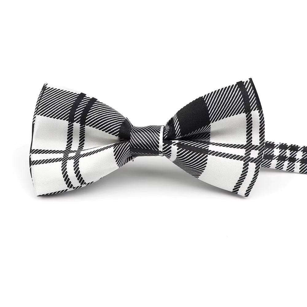 Music Note Parent-Child Bowtie Set Piano Stave Guitar Plaid Family Butterfly Party Dinner Wedding Design Cute Bow Tie Accessory