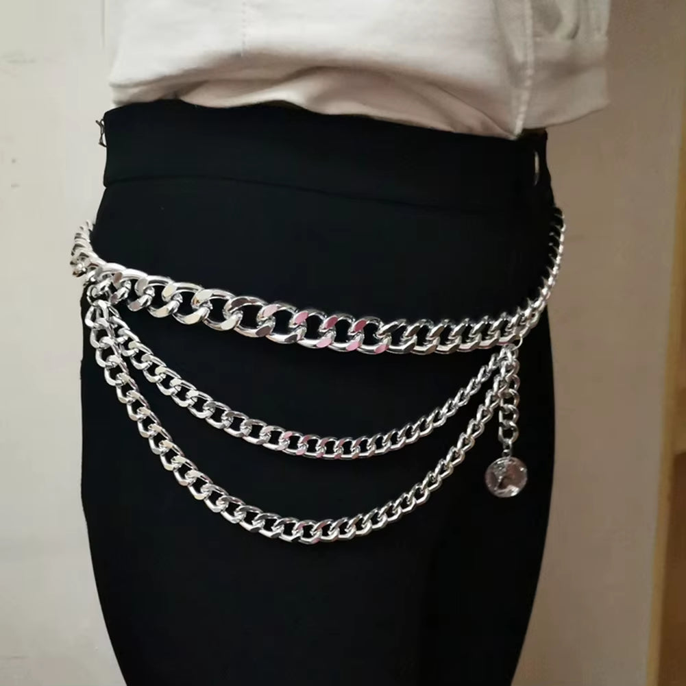 Fashion Pants Waist Chain Clothing Accessories Multi-Layer Waist Chain Hip Hop Tassels Special Appearance Choker Jewelry Gifts