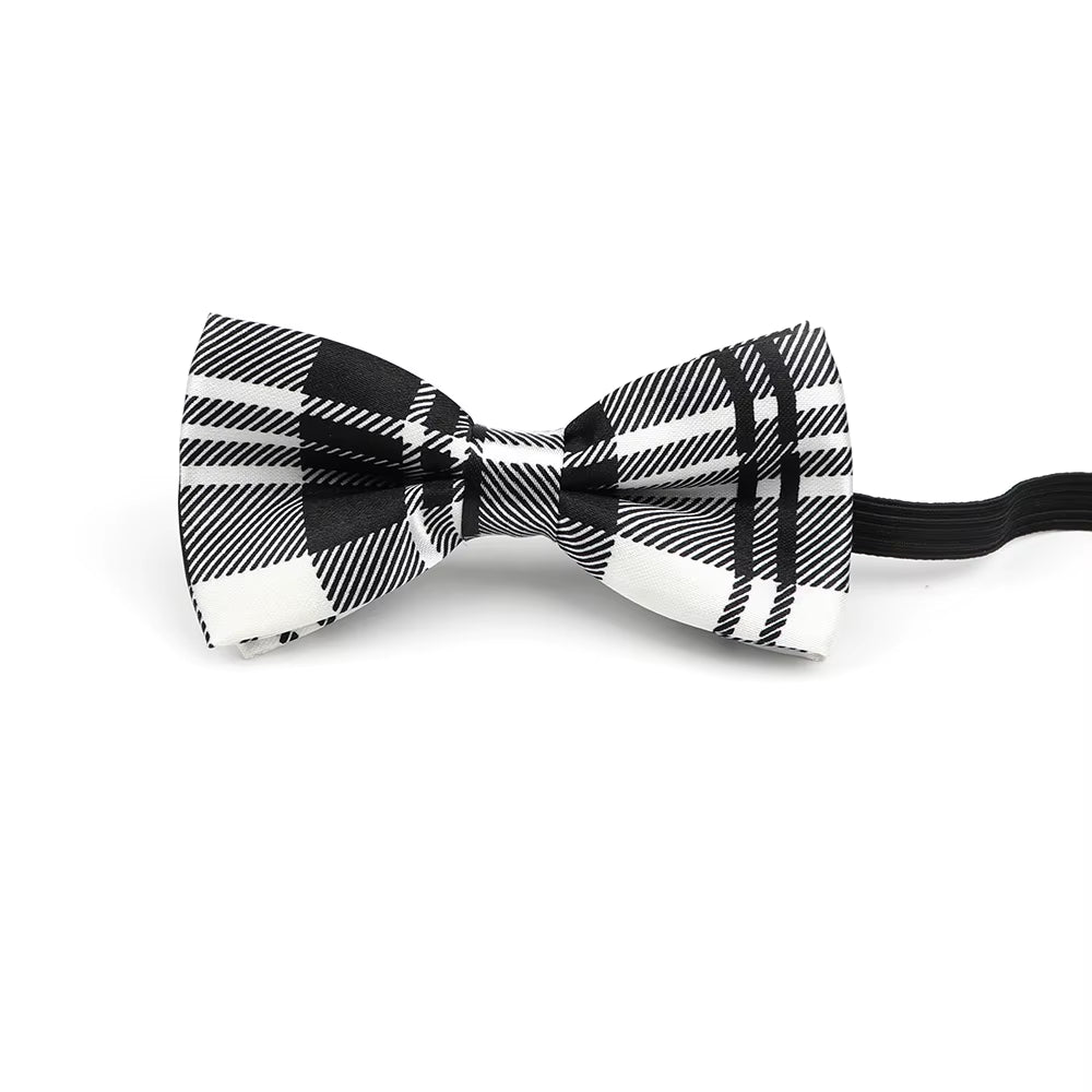 Music Note Parent-Child Bowtie Set Piano Stave Guitar Plaid Family Butterfly Party Dinner Wedding Design Cute Bow Tie Accessory