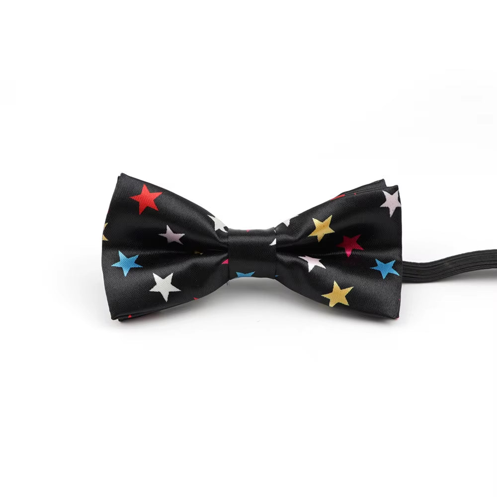 Music Note Parent-Child Bowtie Set Piano Stave Guitar Plaid Family Butterfly Party Dinner Wedding Design Cute Bow Tie Accessory